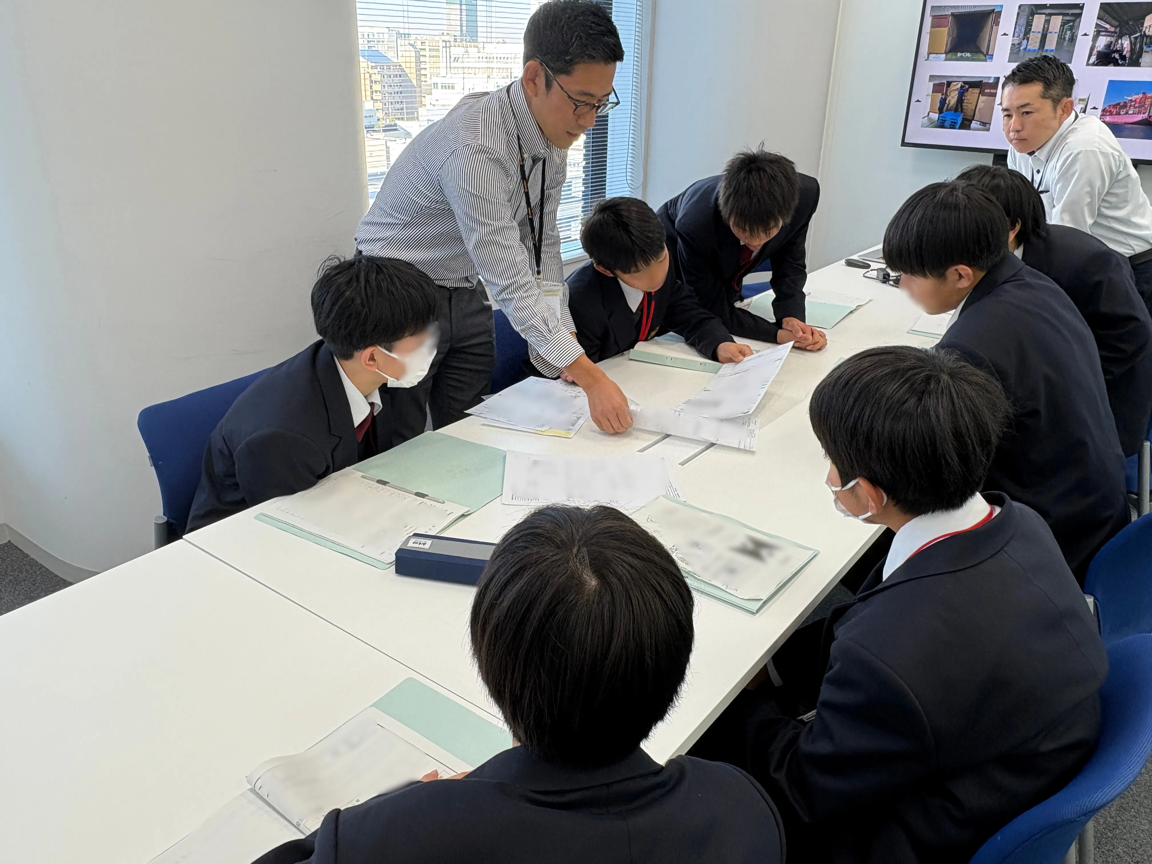 日新 中学生企業訪問