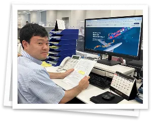 化学品・半導体営業部 営業第一課 高瀬 凌平