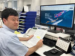 化学品・半導体営業部 高瀬 凌平